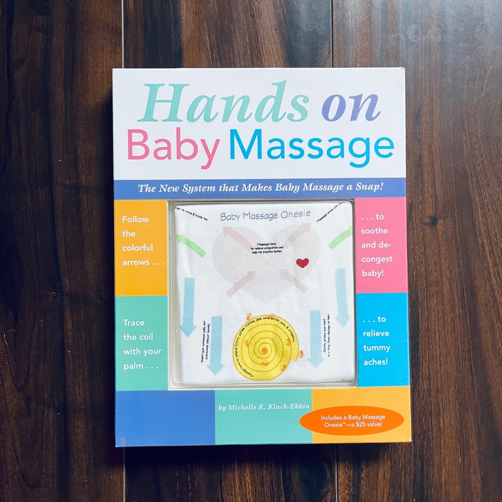 ✨NEW✨ Hands on Baby Massage Book